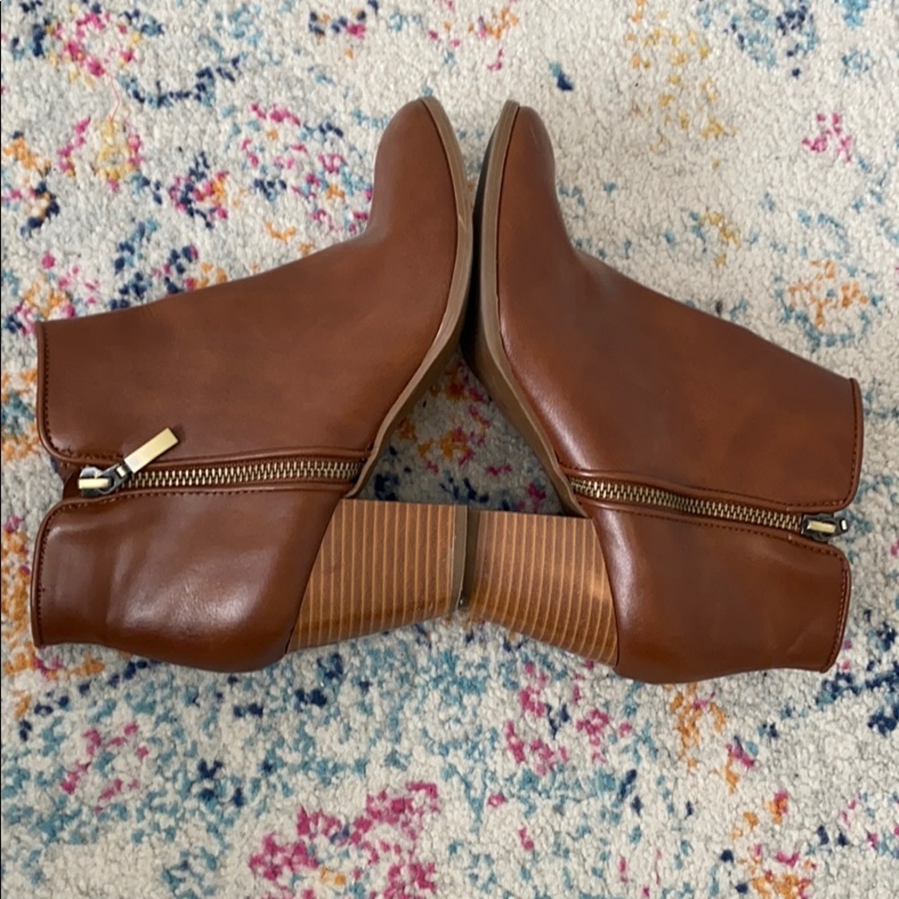 Brown Booties - image 4